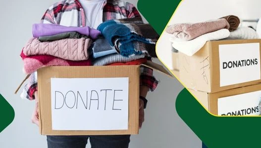 Distributing Blankets and Clothes to Help the Needy