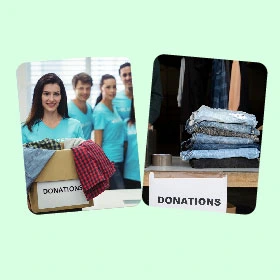 cloth distribution